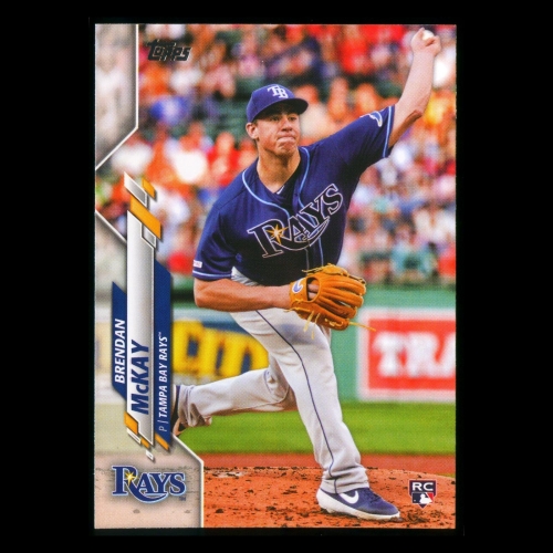 Brendan McKay RC 2020 Topps Rookie Rays