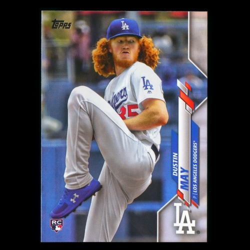 Dustin May RC 2020 Topps Rookie Dodgers
