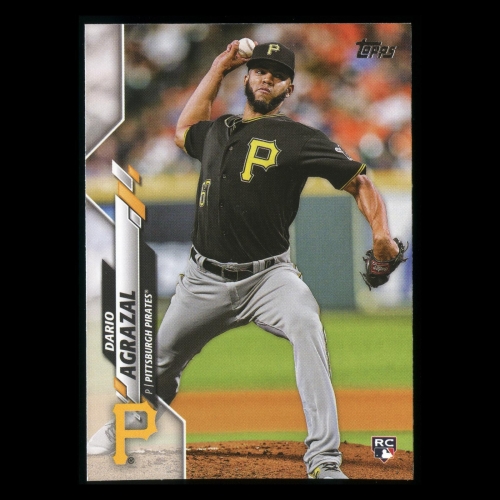 Dario Agrazal RC 2020 Topps Rookie Pirates
