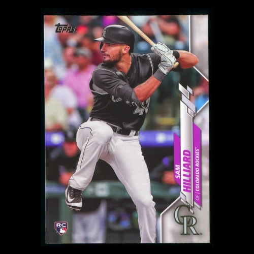 Sam Hilliard RC 2020 Topps Rookie Rockies