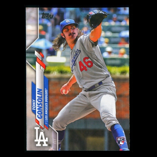 Tony Gonsolin RC 2020 Topps Rookie Dodgers