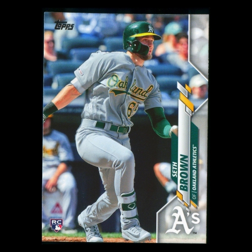 Seth Brown RC 2020 Topps Rookie Athletics