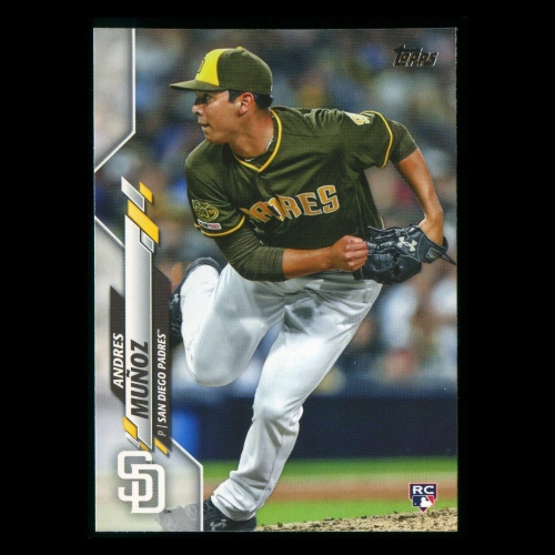 Andres Munoz RC 2020 Topps Rookie Padres