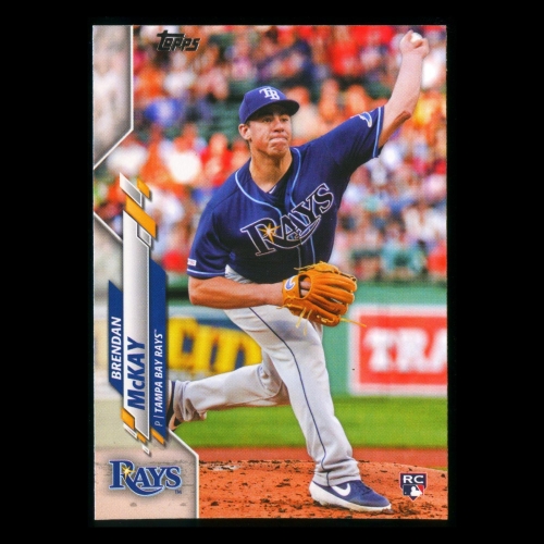 Brendan McKay RC 2020 Topps Rookie Rays