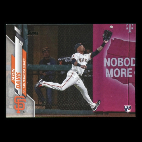 Jaylin Davis RC 2020 Topps Rookie Giants