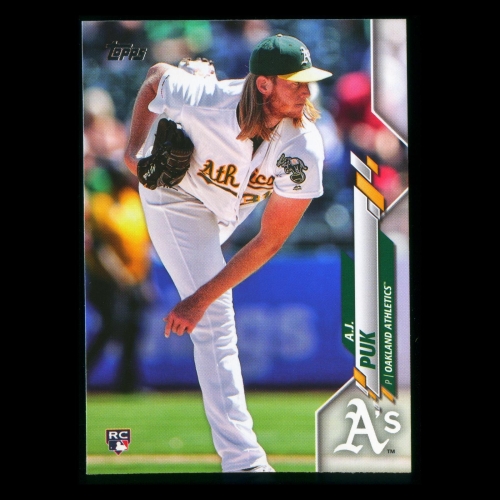 A.J. Puk RC 2020 Topps Rookie Athletics
