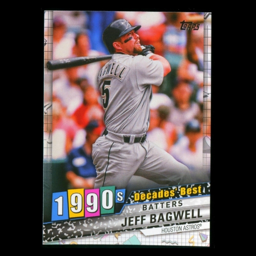 Jeff Bagwell 2020 Topps Decades' Best Batters 1990s Astros