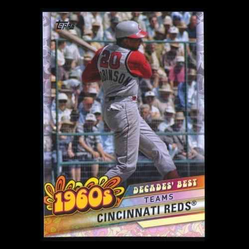 Cincinnati Reds 2020 Topps Decades' Best Teams 1960s