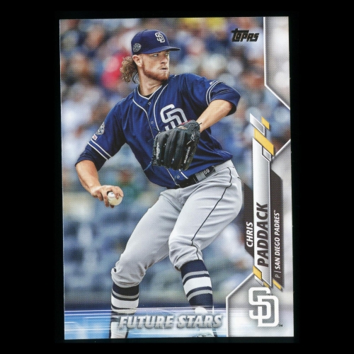 Chris Paddack 2020 Topps Future Stars Padres