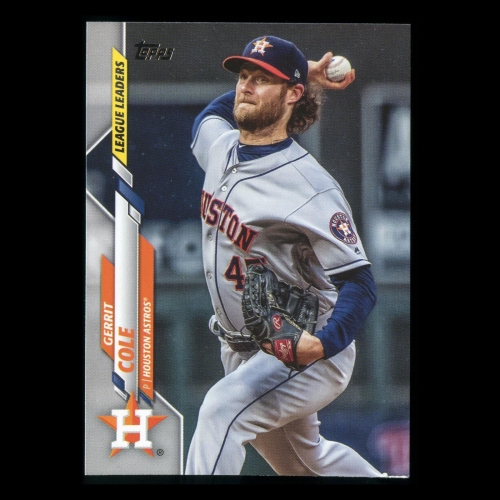 Gerrit Cole 2020 Topps League Leaders Astros