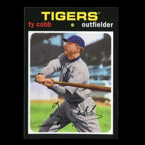 Ty Cobb 2020 Topps 1971 Retro Tigers