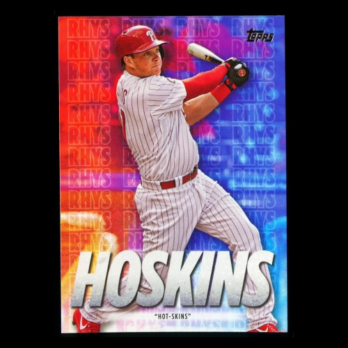 Rhys Hoskins 2020 Topps "Hot-Skins" Phillies