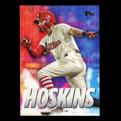 Rhys Hoskins 2020 Topps Production Line Phillies