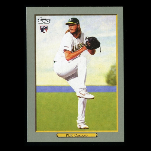 A.J. Puk RC 2020 Topps Turkey Red Rookie Athletics