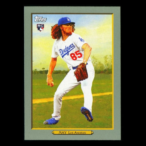 Dustin May RC 2020 Topps Turkey Red Rookie Dodgers