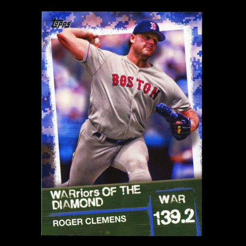 Roger Clemens 2020 Topps WARriors of the Diamond Red Sox