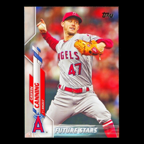 Griffin Canning 2020 Topps Future Stars Angels