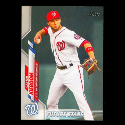 Carter Kieboom 2020 Topps Future Stars Nationals