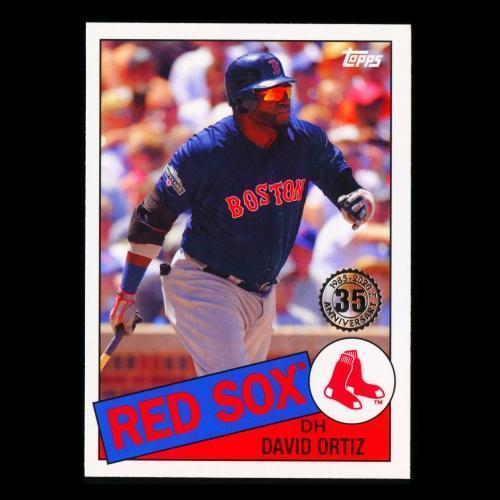 David Ortiz 2020 Topps 35 Anniversary 85 Retro Red Sox