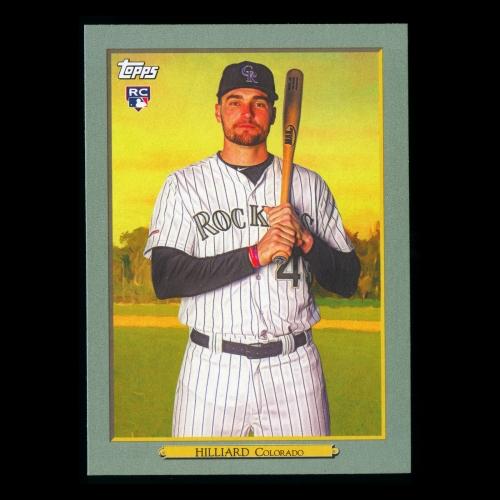 Sam Hilliard RC 2020 Topps Turkey Red Rookie Rockies
