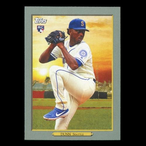 Justin Dunn RC 2020 Topps Turkey Red Rookie Mariners