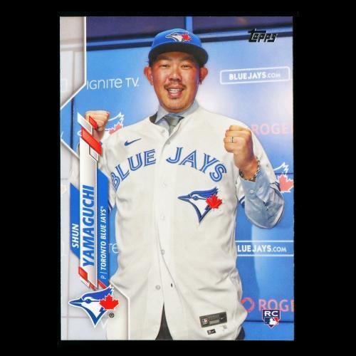 Shun Yamaguchi RC 2020 Topps Rookie Blue Jays