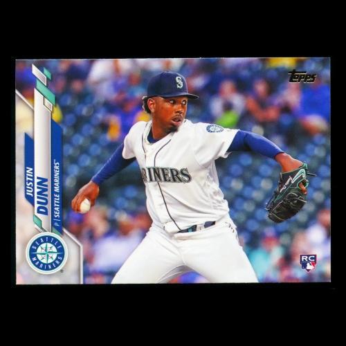 Justin Dunn RC 2020 Topps Rookie Mariners