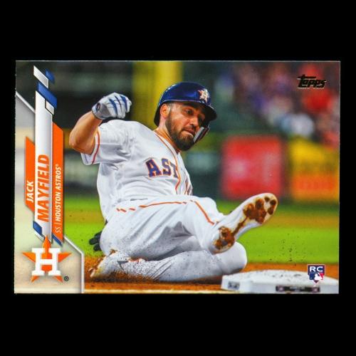 Jack Mayfield RC 2020 Topps Rookie Astros