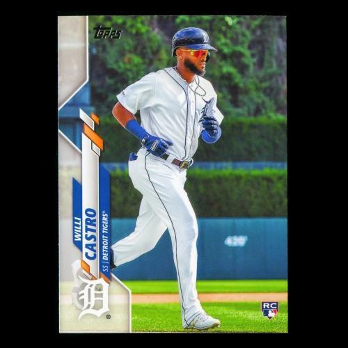 Willi Castro RC 2020 Topps Rookie Tigers