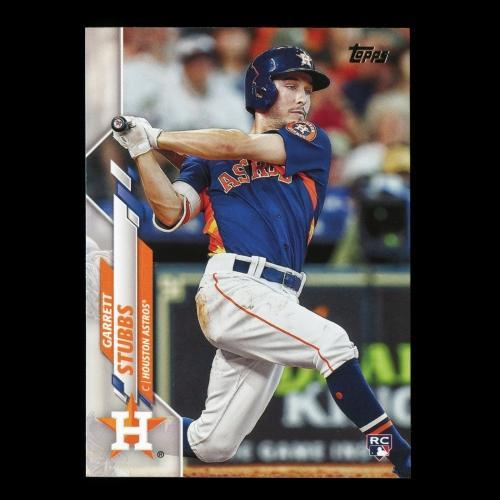 Garrett Stubbs RC 2020 Topps Rookie Astros