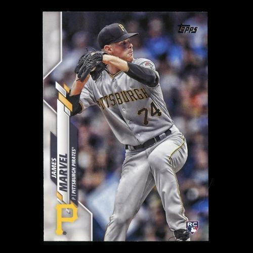 James Marvel RC 2020 Topps Rookie Pirates