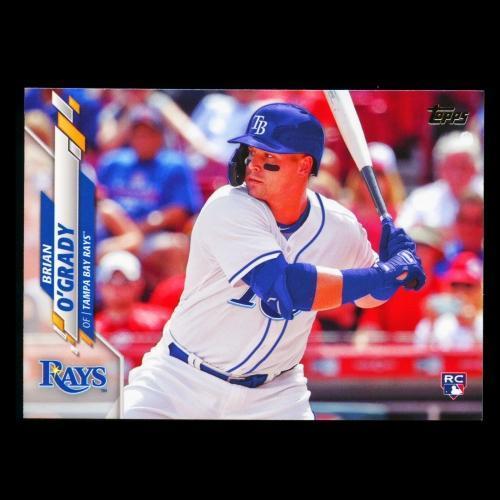 Brian O'Grady RC 2020 Topps Rookie Rays