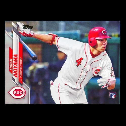 Shogo Akiyama RC 2020 Topps Rookie Reds