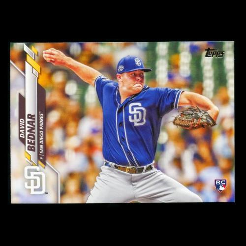 David Bednar RC 2020 Topps Rookie Padres