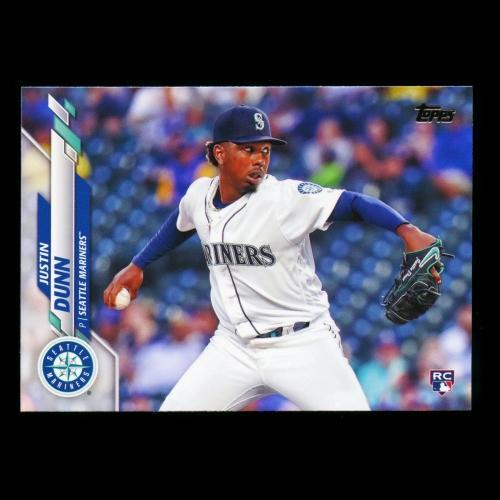 Justin Dunn RC 2020 Topps Rookie Mariners