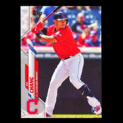 Yu Chang RC 2020 Topps Rookie Indians