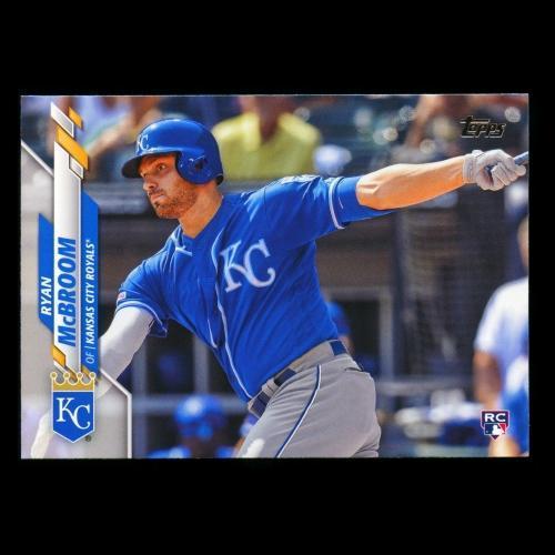 Ryan McBroom RC 2020 Topps Rookie Royals
