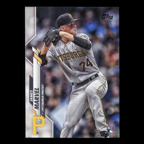 James Marvel RC 2020 Topps Rookie Pirates