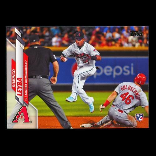 Domingo Leyba RC 2020 Topps Rookie Diamondbacks