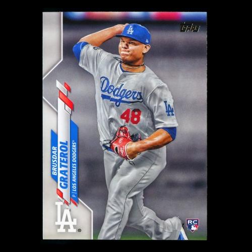 Brusdar Graterol RC 2020 Topps Rookie Dodgers