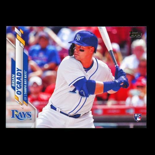 Brian O'Grady RC 2020 Topps Rookie Rays
