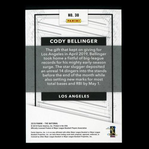 Cody Bellinger 2019 The National Dodgers