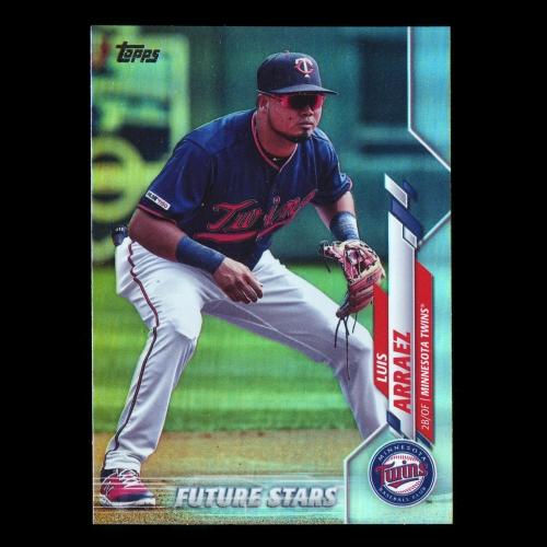 Luis Arraez 2020 Topps Future Stars Rainbow Foil Twins