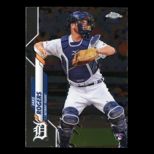 Jake Rogers RC 2020 Topps Chrome Rookie Tigers