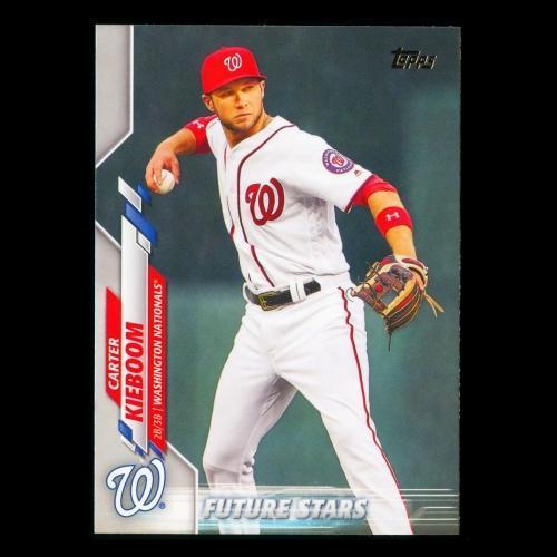 Carter Kieboom 2020 Topps Future Stars Nationals