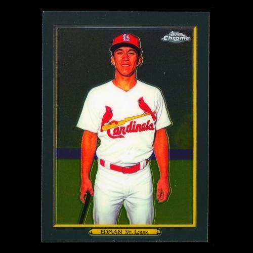 Tommy Edman 2020 Topps Chrome Turkey Red Chrome Cardinals