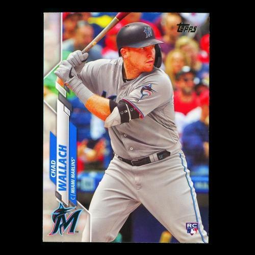 Chad Wallach RC 2020 Topps Rookie Marlins