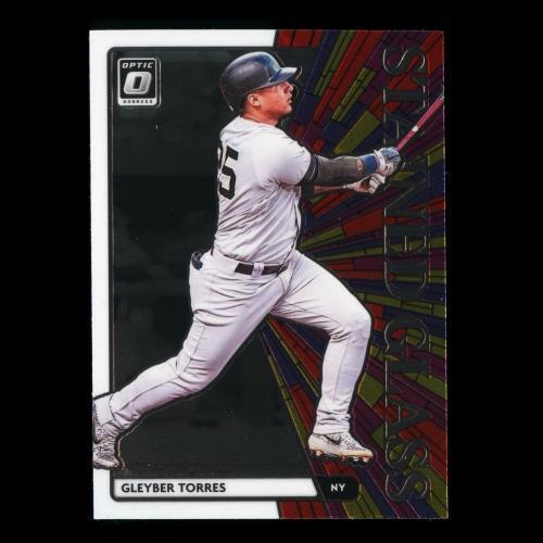 Gleyber Torres 2020 Optic Stained Glass Yankees