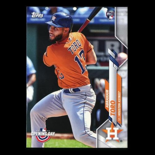 Abraham Toro RC 2020 Topps Opening Day Rookie Astros