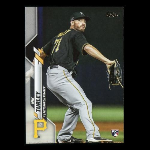 Nik Turley RC 2020 Topps Rookie Pirates